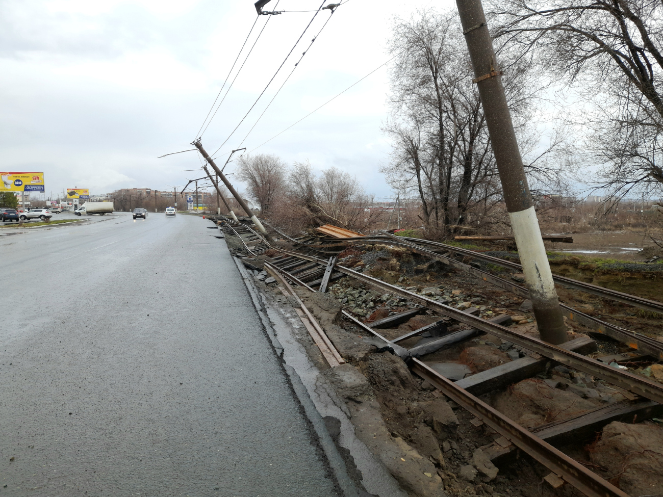 Орск — Наводнение в Орске (2024); Орск — Трамвайные линии и кольца