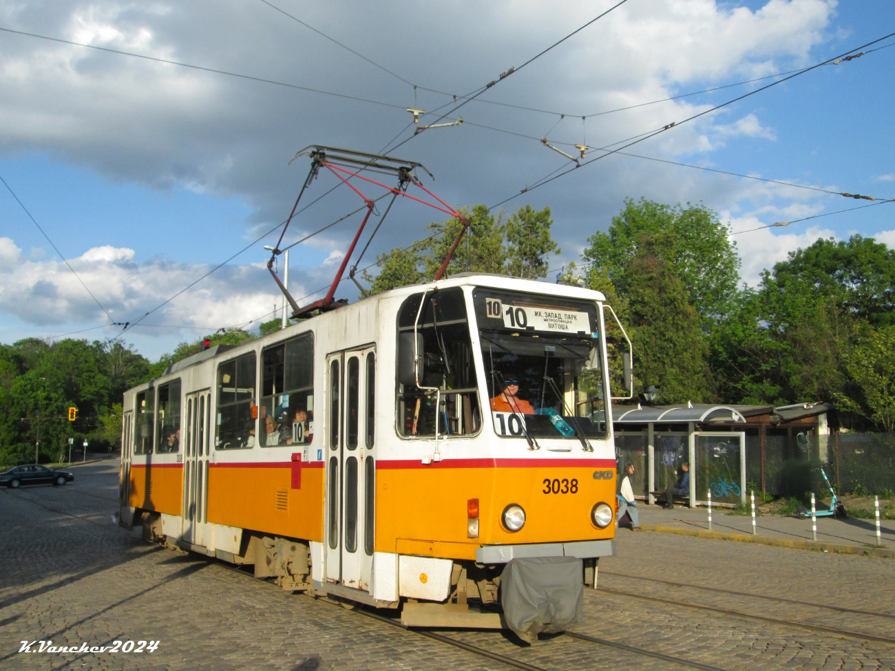 София, Tatra T6A2B № 3038